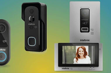 A intelbras lançou a nova linha allo de videoporteiros, que permite abertura de portas à distância
