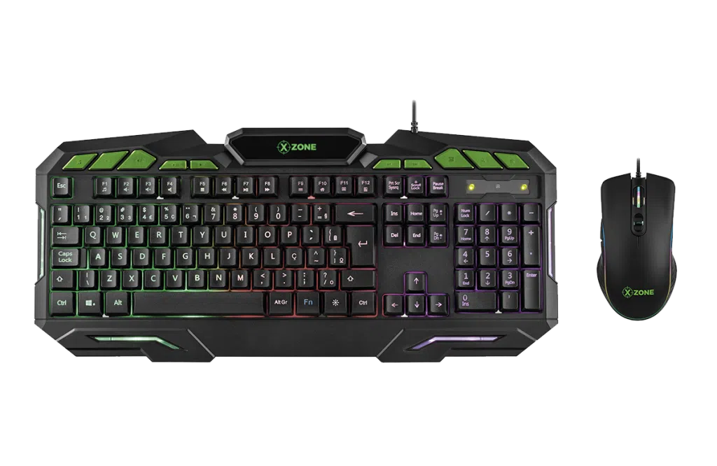 Review: x-zone ghs-01, ghs-02 e kit gamer gtc-02, aliam preço baixo e boa qualidade Kit x-zone