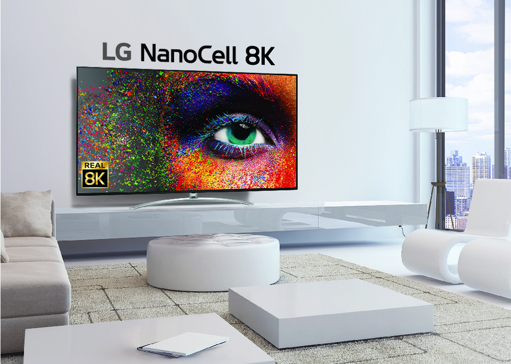 Televisores lg nanocell 8k etão na nova campanha da lg