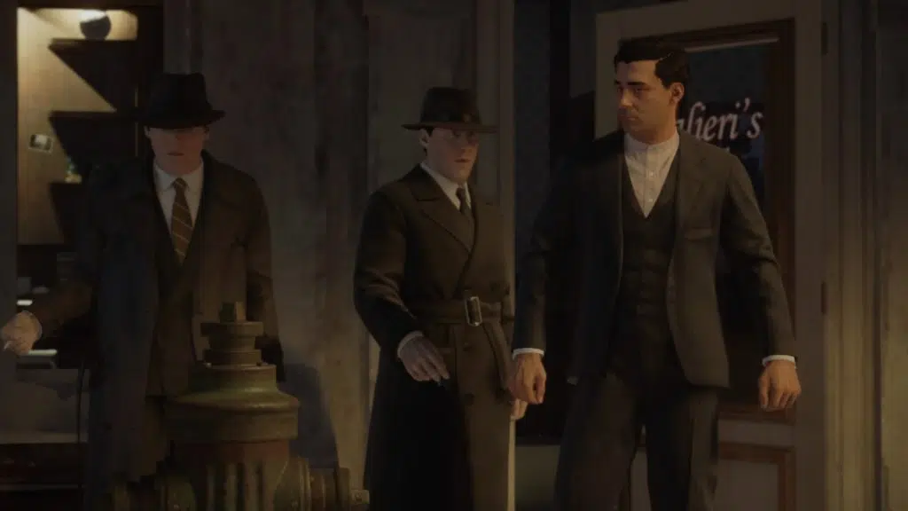 Review: mafia: definitive edition, nova roupagem para um jogo antigo Modelos dos personagens não aparecem muito detalhados em alguns momentos.