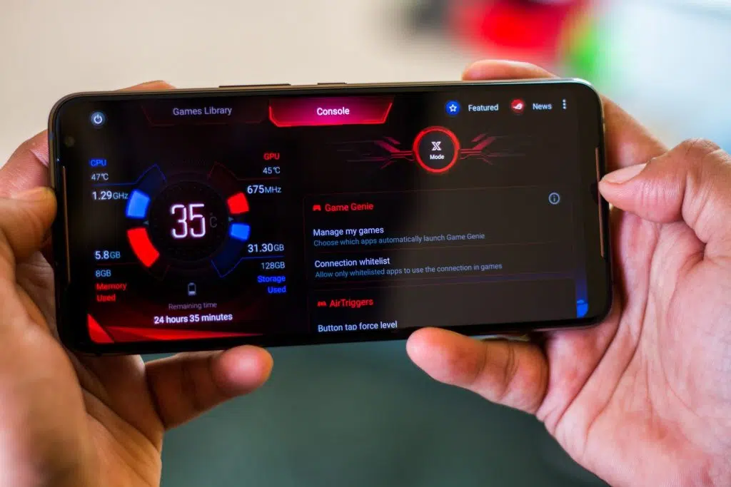 Asus meluncurkan ponsel rog baru 3 di Brasil, smartphone tangguh untuk para gamer mode x di ponsel rog 3