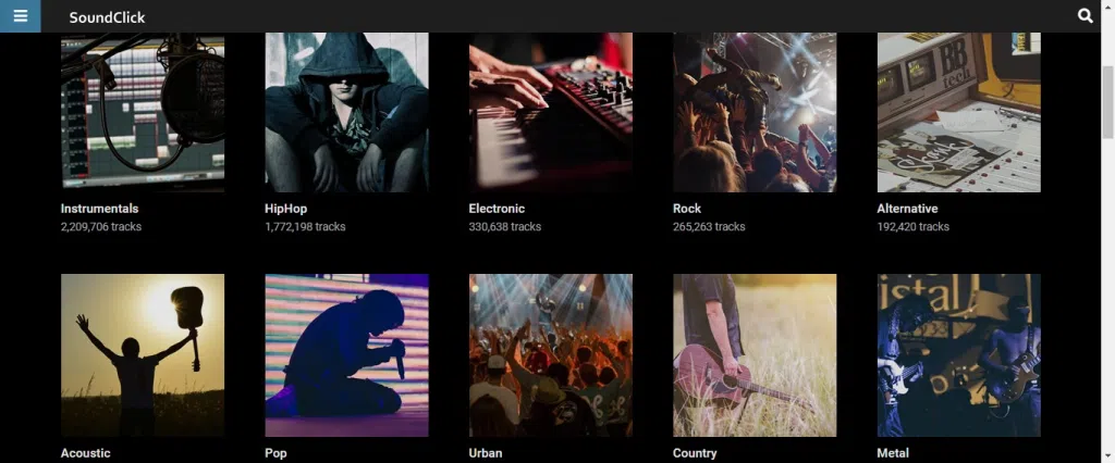 Os melhores sites pra baixar músicas de graça Site do soundclick, um dos mais antigos sites para baixar músicas de artistas independentes na internet