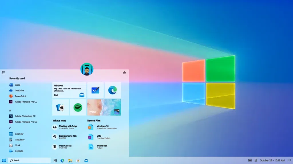 Windows 10 2021 é tudo que esperamos para a nova versão do sistema operacional Imagem do menu iniciar no windows 10 2021