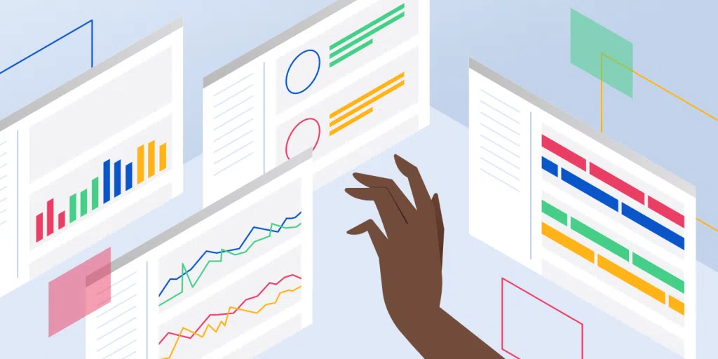 Google search on 2020: novos recursos de ia chegam ao mecanismo de busca Ilustração de uma busca no google