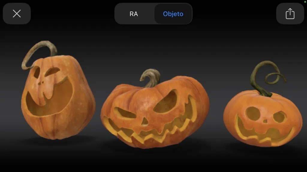 Från spöke till dansande skelett, google halloween ger nya 3D-varelser Utskrift av 3d halloween-pumpor från google