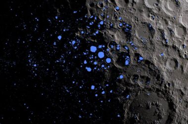 Telescópio da nasa revela prova definitiva de água na lua.