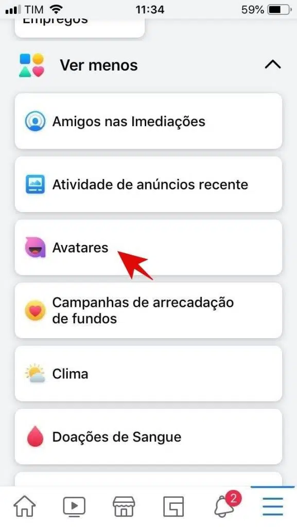 Avatar do facebook: aprenda a fazer o seu Avatar do facebook menu
