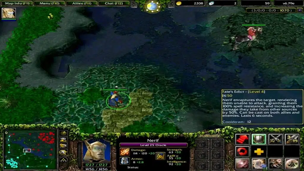 Blizzard: conheça os principais games da criadora de warcraft No dota os jogadores não controlam unidades básicas, somente seus heróis, mas há alguns ítens ou habilidades específicas que dão ao jogador possibilidade de controlar essas unidades por um tempo curto.