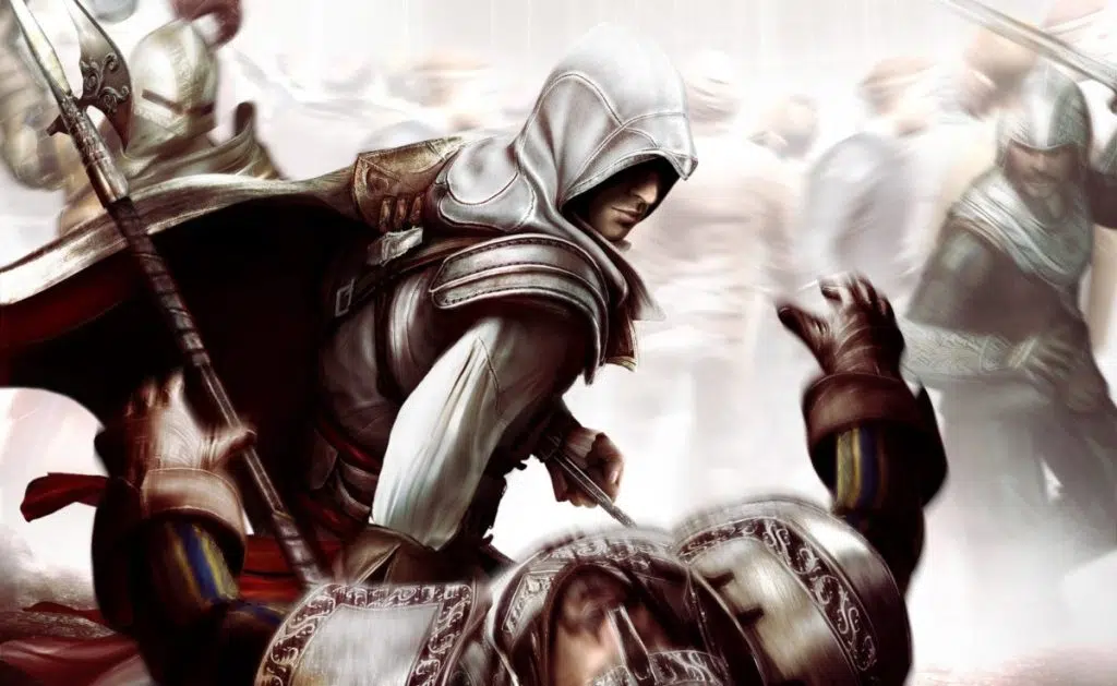 Os 10 melhores games da série assassin's creed Ezio auditore em assassin's creed ii