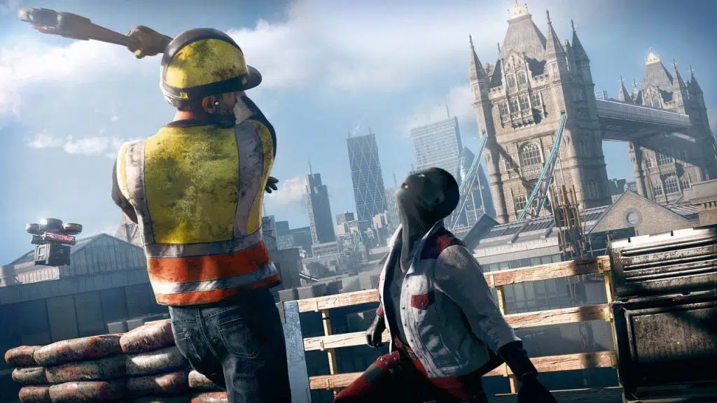 Review: em watch dogs legion (ps4), londres é sua para hackear Operário de construção lutando