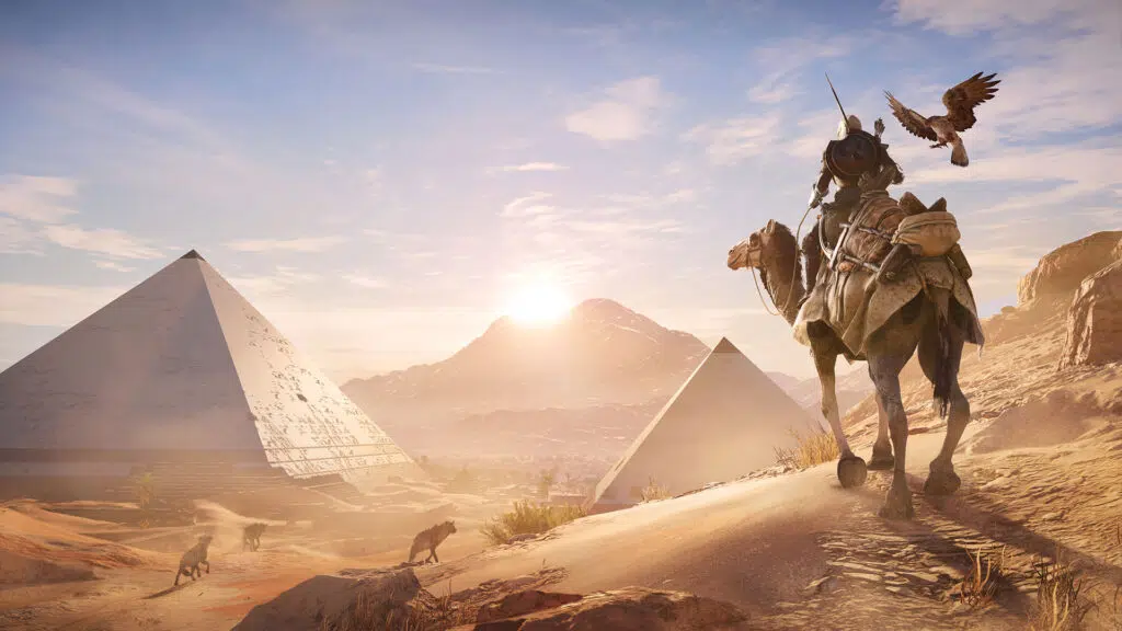 Os 10 melhores games da série assassin's creed Bayek em assassin's creed origins
