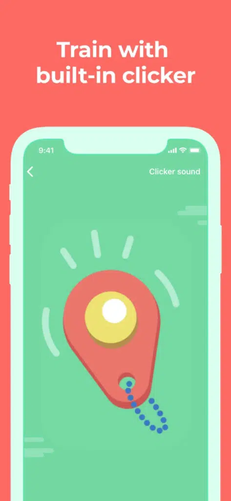 14 aplicativos para cuidar de cachorros com seu smartphone Captura de tela do aplicativo dog training & clicker