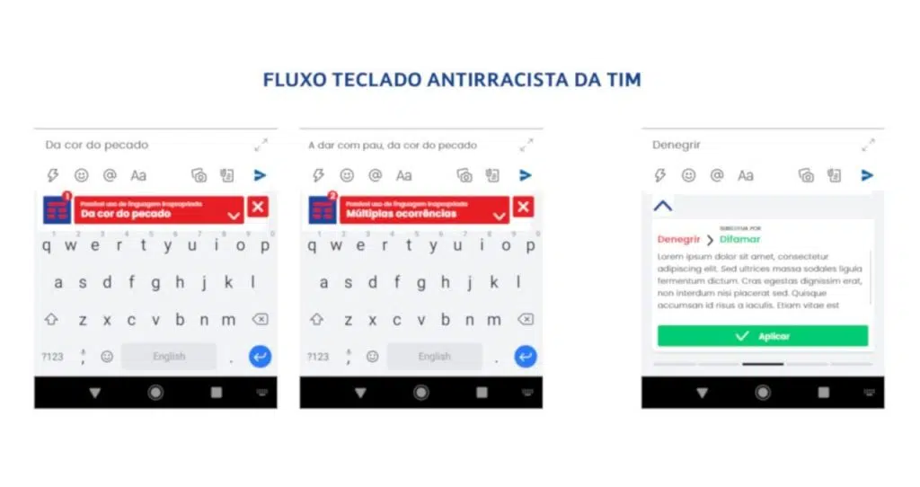 Tim lança teclado consciente para educar sobre termos racistas Teclado consciente