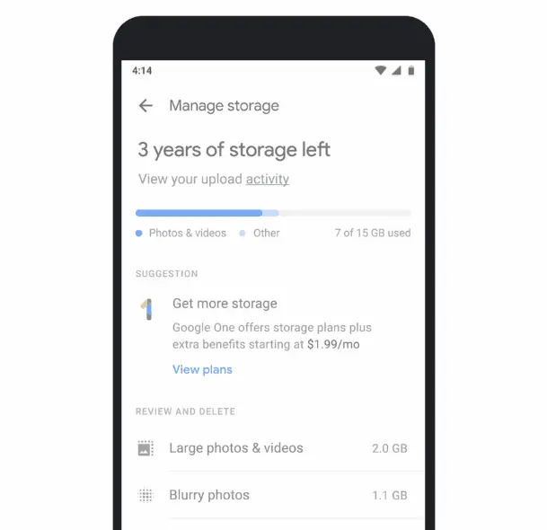 5 alternatif selain google photos untuk menyimpan foto Anda Antarmuka alat foto google baru untuk mengedit dan menghapus file.