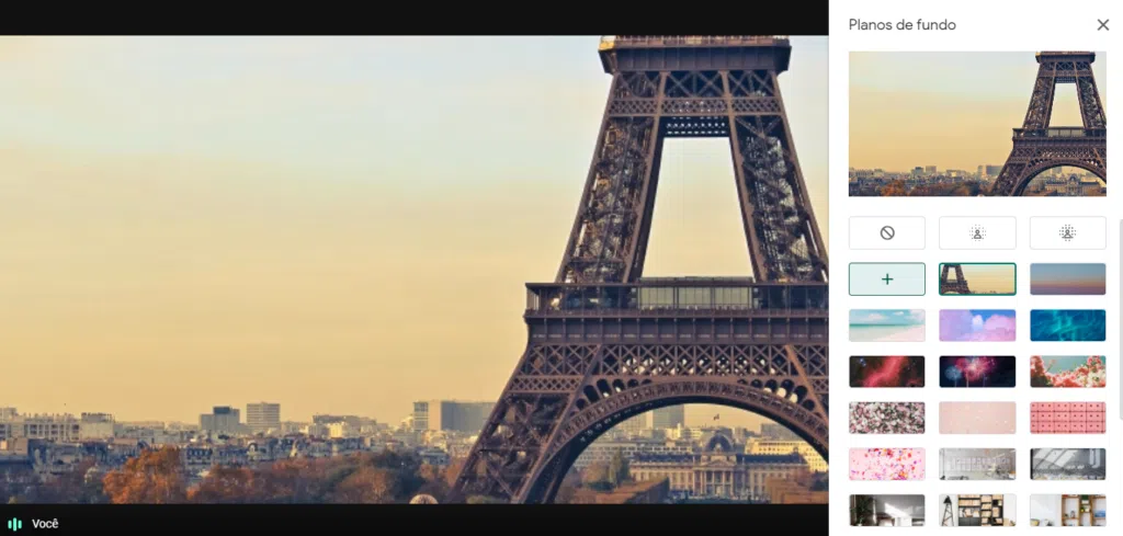 Google meet agora permite trocar imagem de fundo nas chamadas de vídeo. Saiba como fazer Print de imagem com passo a passo para google meet