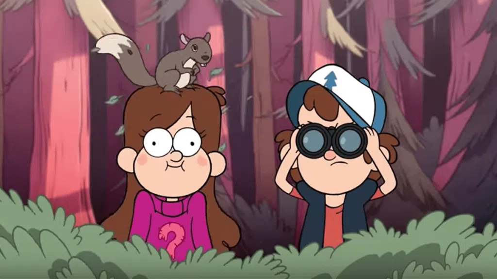 As 20 melhores séries do disney+ Dipper e mabel em gravity falls