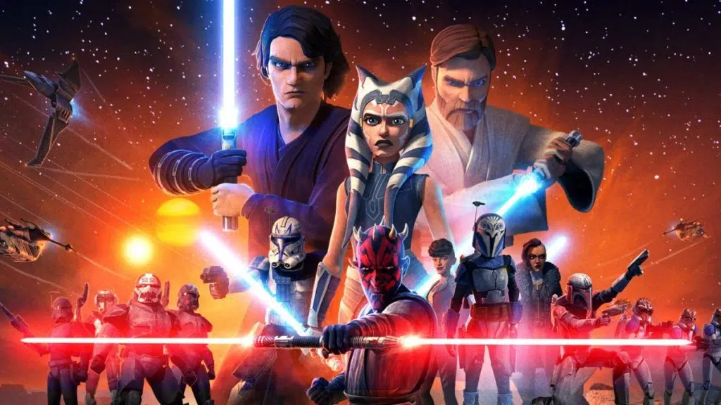 As 20 melhores séries do disney+ Personagens de clone wars de star wars