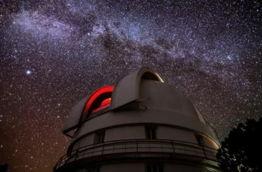 Imagem de telescópio, exemplo de tecnologia abordado no evento da ibm sobre astronomia