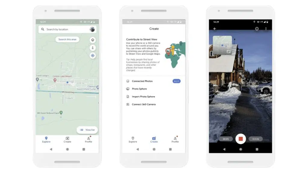 Agora você pode tirar fotos para o street view com o celular Prints de como tirar foto pro street view com celular
