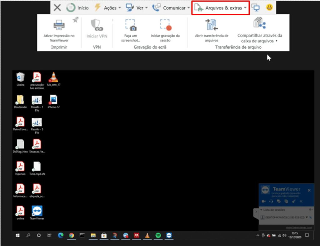 Como usar o teamviewer no pc e celular Como acessar o pc remotamente pelo teamviewer