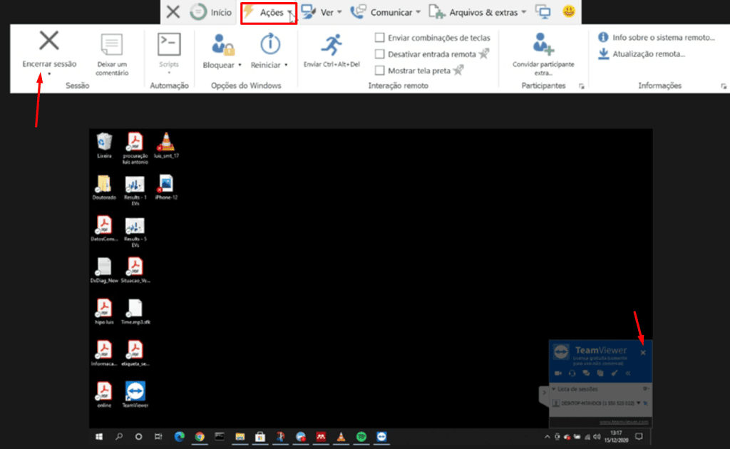 Como usar o teamviewer no pc e celular Como acessar o pc remotamente pelo teamviewer