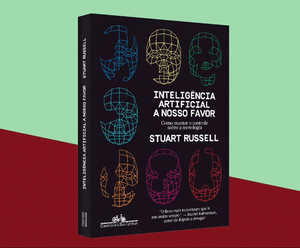 Os 30 melhores livros sobre ciência Livro na cor preta sobre ia