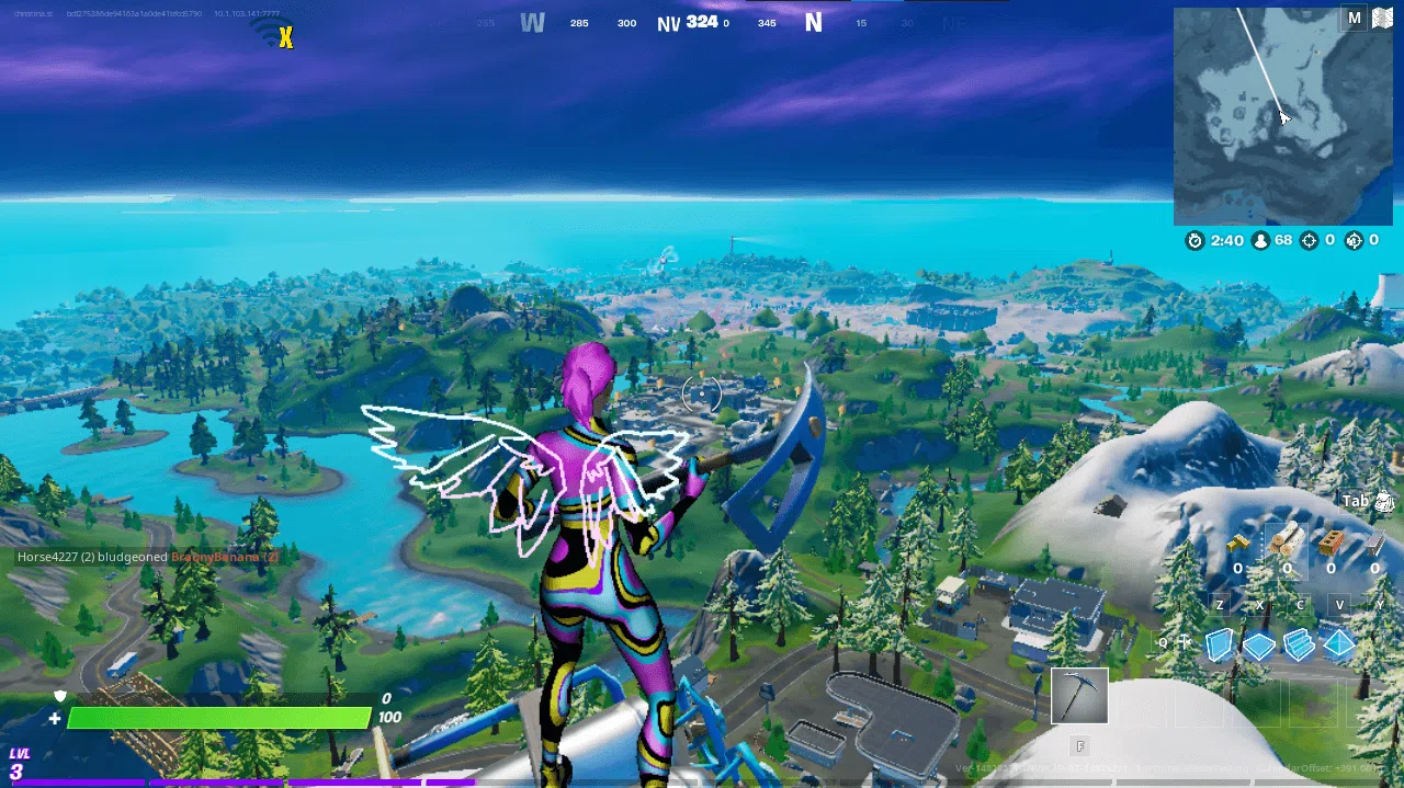 La modalità Performance aumenta le prestazioni di Fortnite