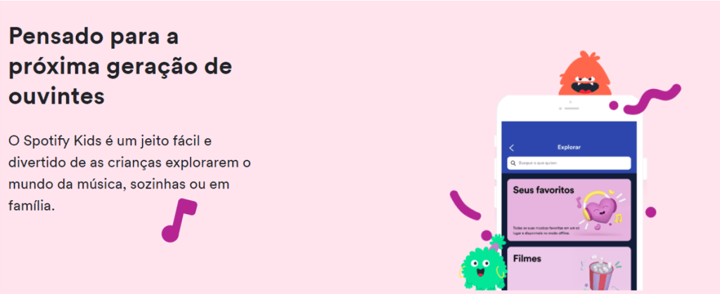 Como melhorar a sua retrospectiva do spotify para 2021 App spotify kids com playlists para crianças