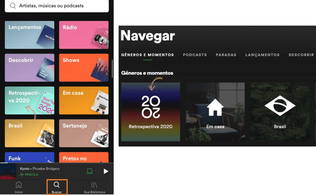 Como melhorar a sua retrospectiva do spotify para 2021 No app e computador, playlist do spotify wrapped
