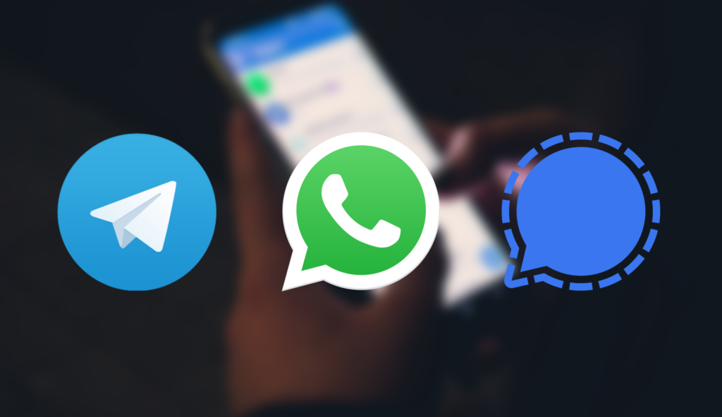 Whatsapp vs telegram vs. Signal, qual app de mensagens é mais seguro?