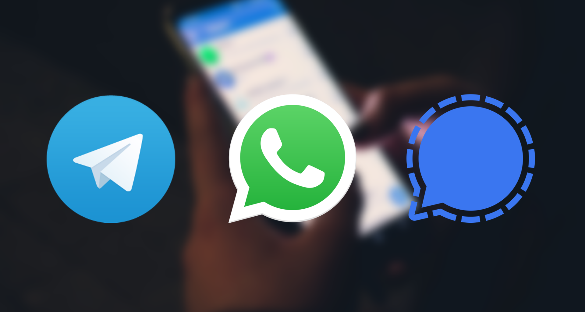 Whatsapp vs telegram vs. Signal, qual app de mensagens é mais seguro?