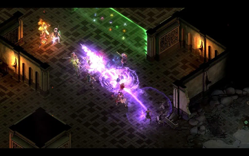 Recensione: tirannia è un gioco di ruolo di grande impatto nella giusta misura Combattimento tra personaggi in tirannia