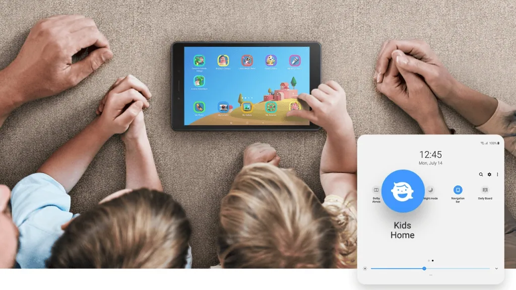 Vale a pena investir em um tablet infantil? Galaxy tab a8