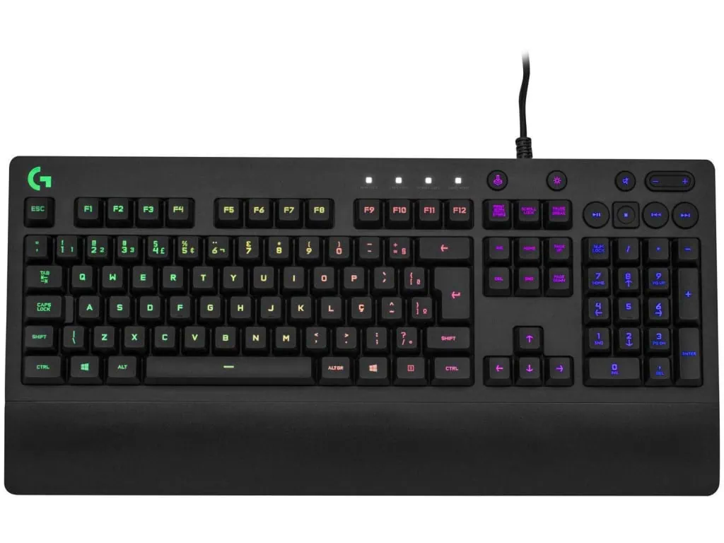 Como montar um pc gamer Teclado logitech prodigy g213
