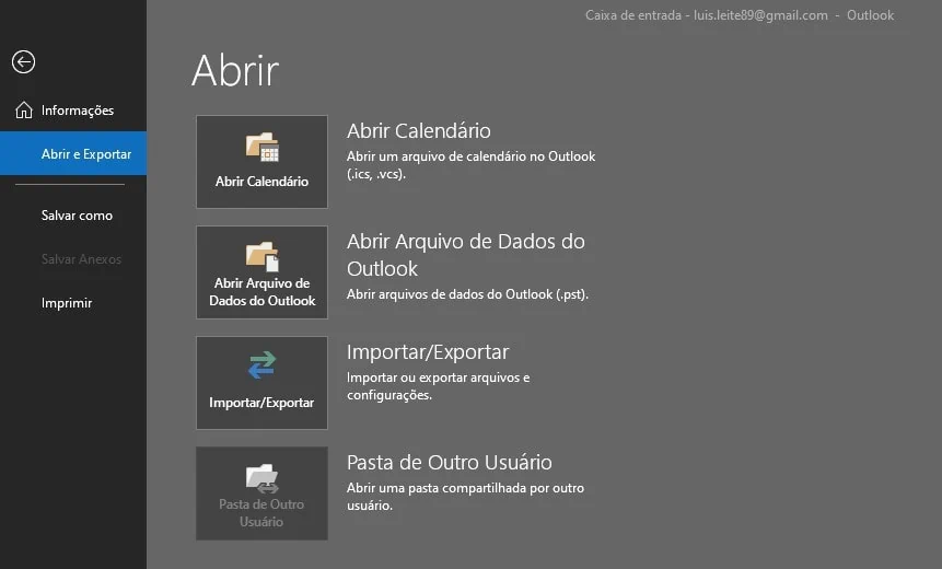 Como usar o outlook, o programa de e-mail da microsoft Configuração de abertura do calendário