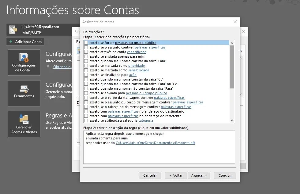 Como usar o outlook, o programa de e-mail da microsoft Resposta automática