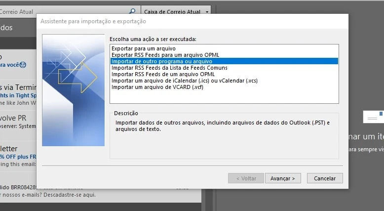Como usar o outlook, o programa de e-mail da microsoft Importar contatos