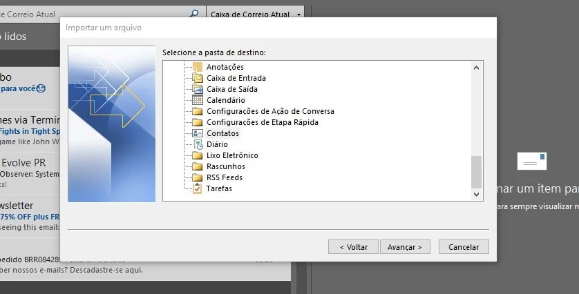 Como usar o outlook, o programa de e-mail da microsoft Contatos no outlook