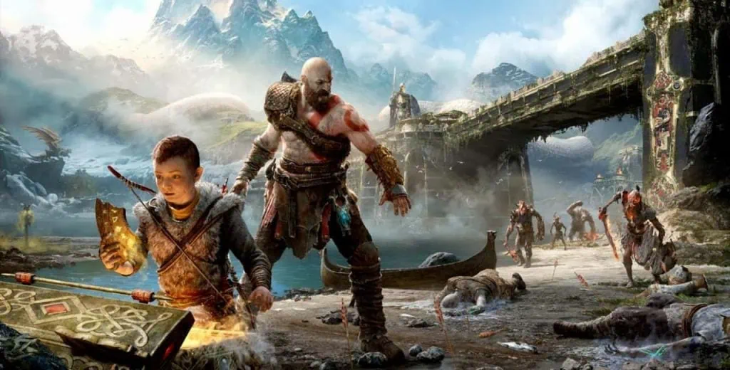 Todos os games de ps4 com upgrades gratuitos para ps5 God of war