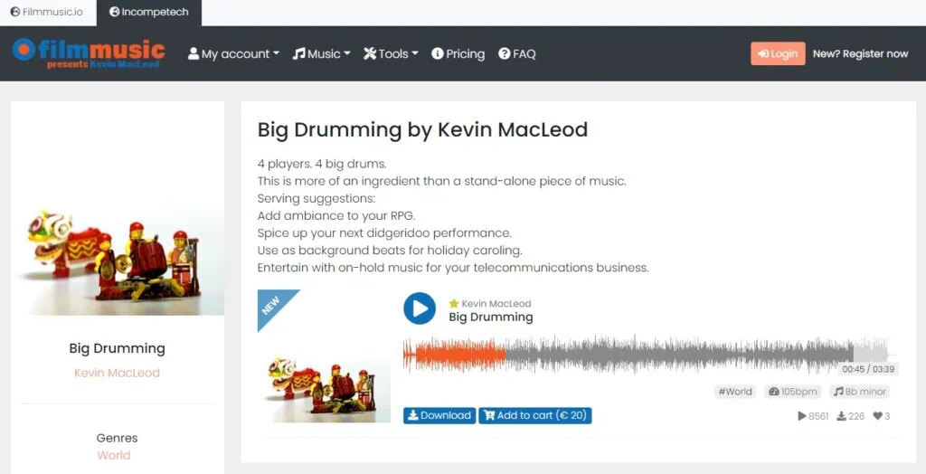 6 situs web untuk mendengarkan musik ambient gratis Incompetech adalah saran lain untuk menemukan musik ambient