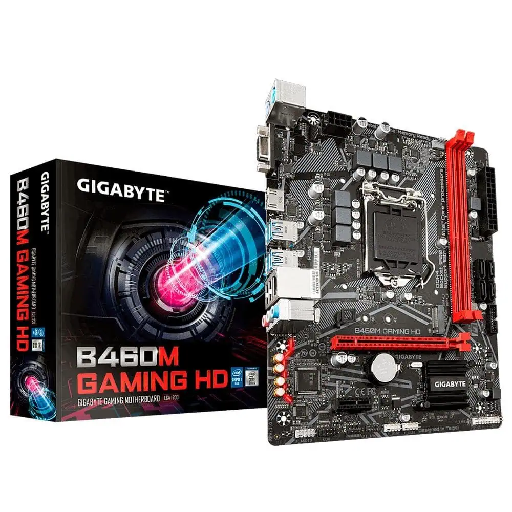 Como montar um pc gamer Placa mãe placa-mãe gigabyte b460m