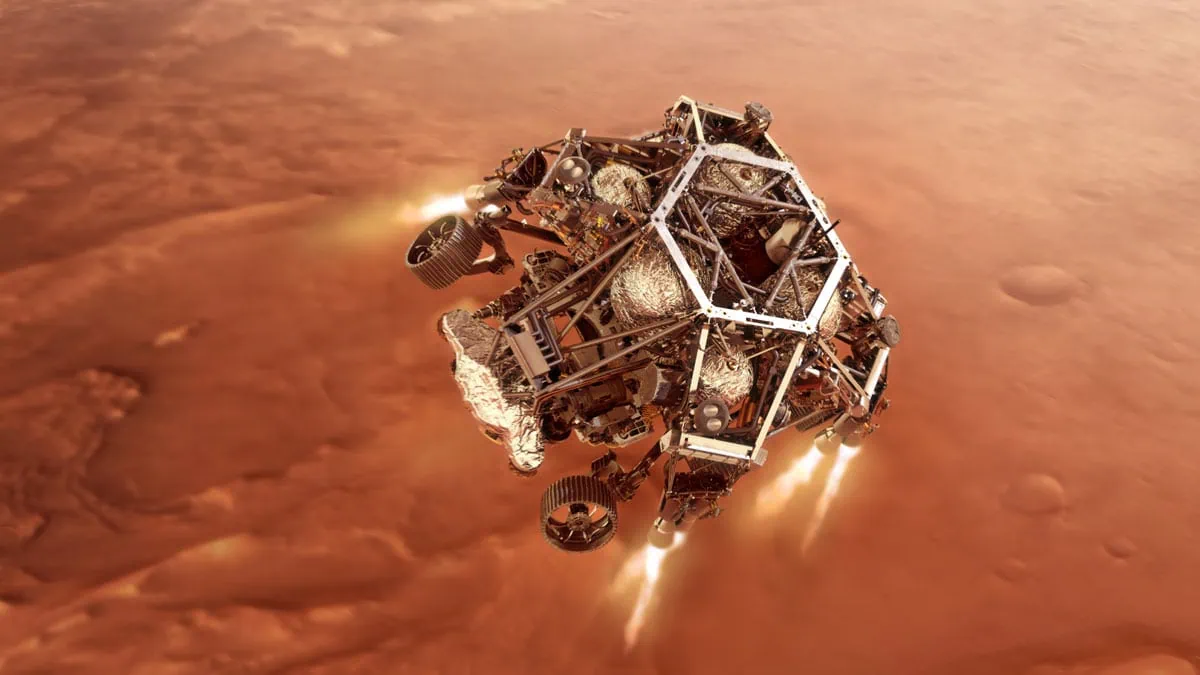Robô perseverance pousa em marte hoje, veja como assistir. Perseverance pousa em marte hoje, se preparando para coletar pedras marcianas, análises de terrenos e ajudar a humanidade na exploração espacial