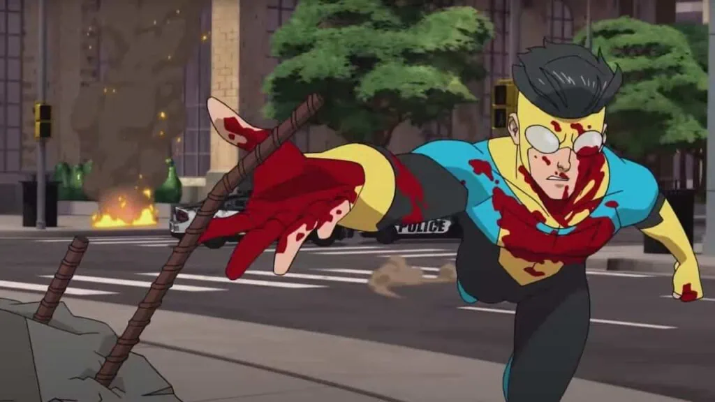 Assistimos invincible, a série animada de heróis do amazon prime video Assistimos invincible, a série animada de heróis do amazon prime video. Invincible pode enganar o público por ser bastante colorida, mas ação e sangue passam bem o recado da série