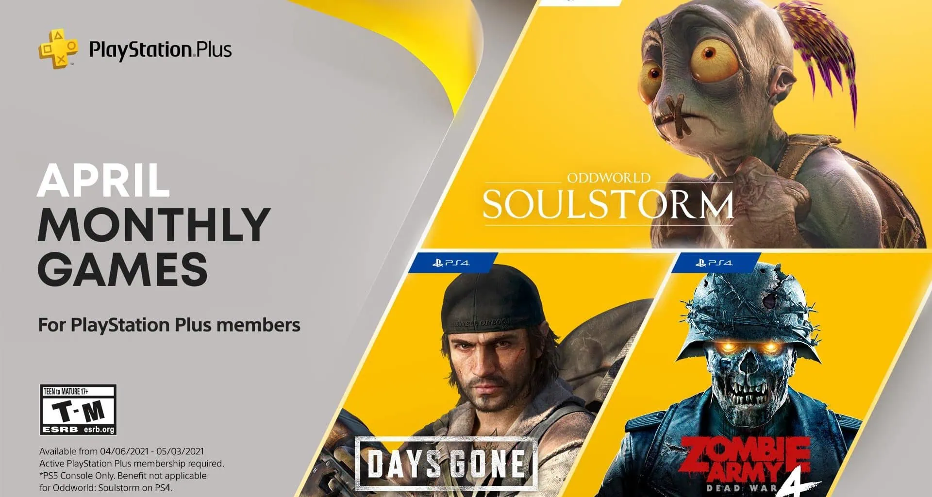 April PS Plus는 사라진 날들, 이상한 세계 등을 제공합니다. 2021년 XNUMX월 PS Plus 게임에서 좀비 무리와 싸우고, 기괴한 세계를 탐험하고, 나치 언데드를 제거하세요.