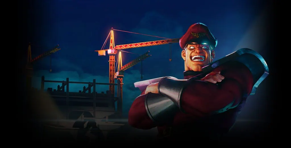 Especial: os 30 anos de street fighter 2 M. Bison olha maniacamente para frente.
