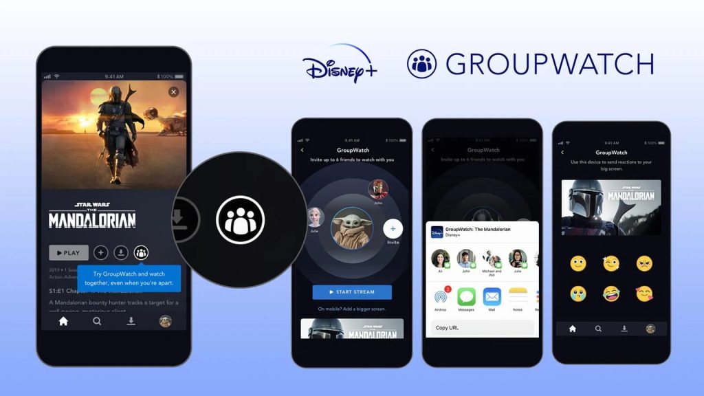 Disney+ group watch para assistir séries em grupo