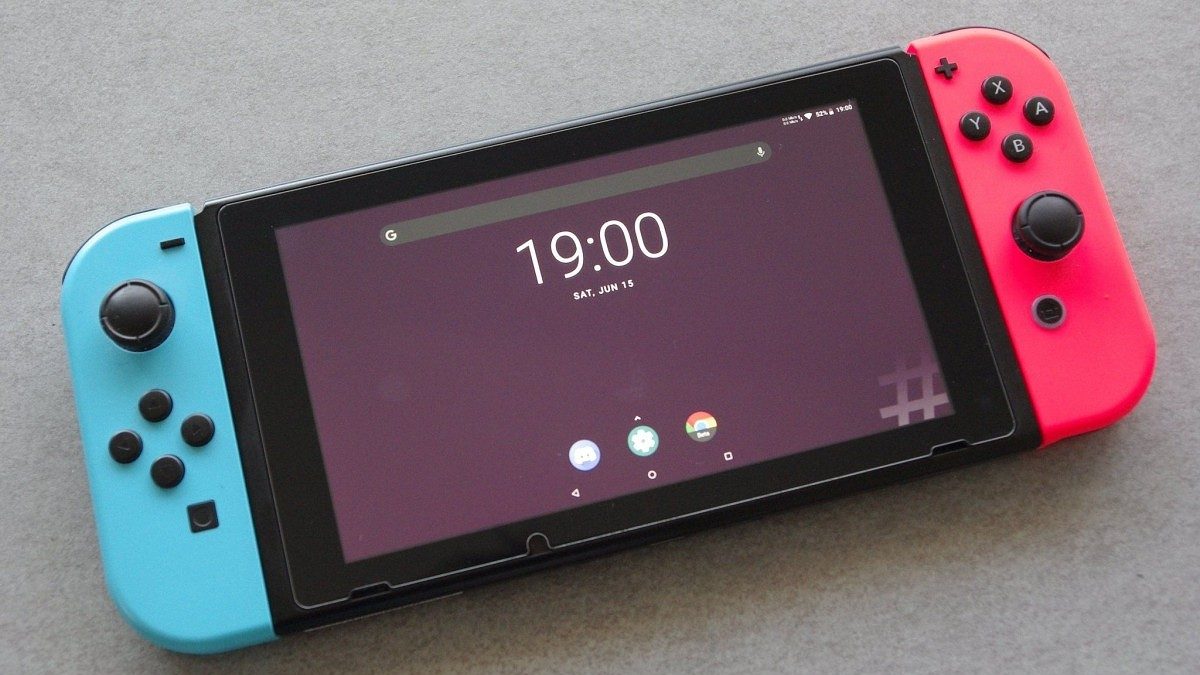Nintendo switch rodando android