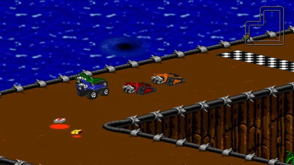 Review: blizzard arcade collection é uma viagem nostálgica Pista de corrida em rock n' roll racing