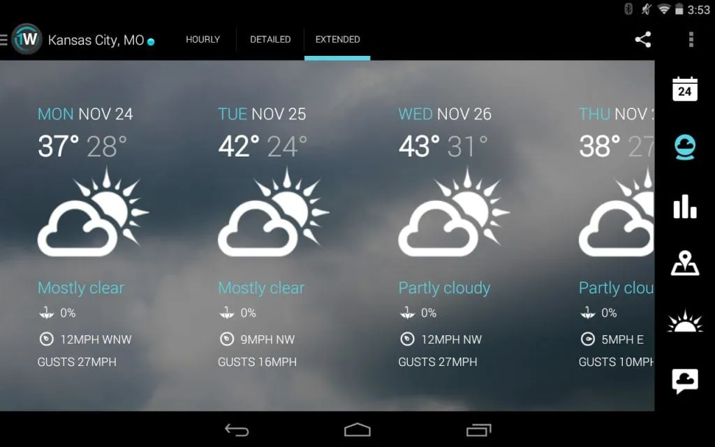 15 melhores widgets úteis para android Para quem quer a previsão do tempo em detalhes, 1weather é o widget perfeito
