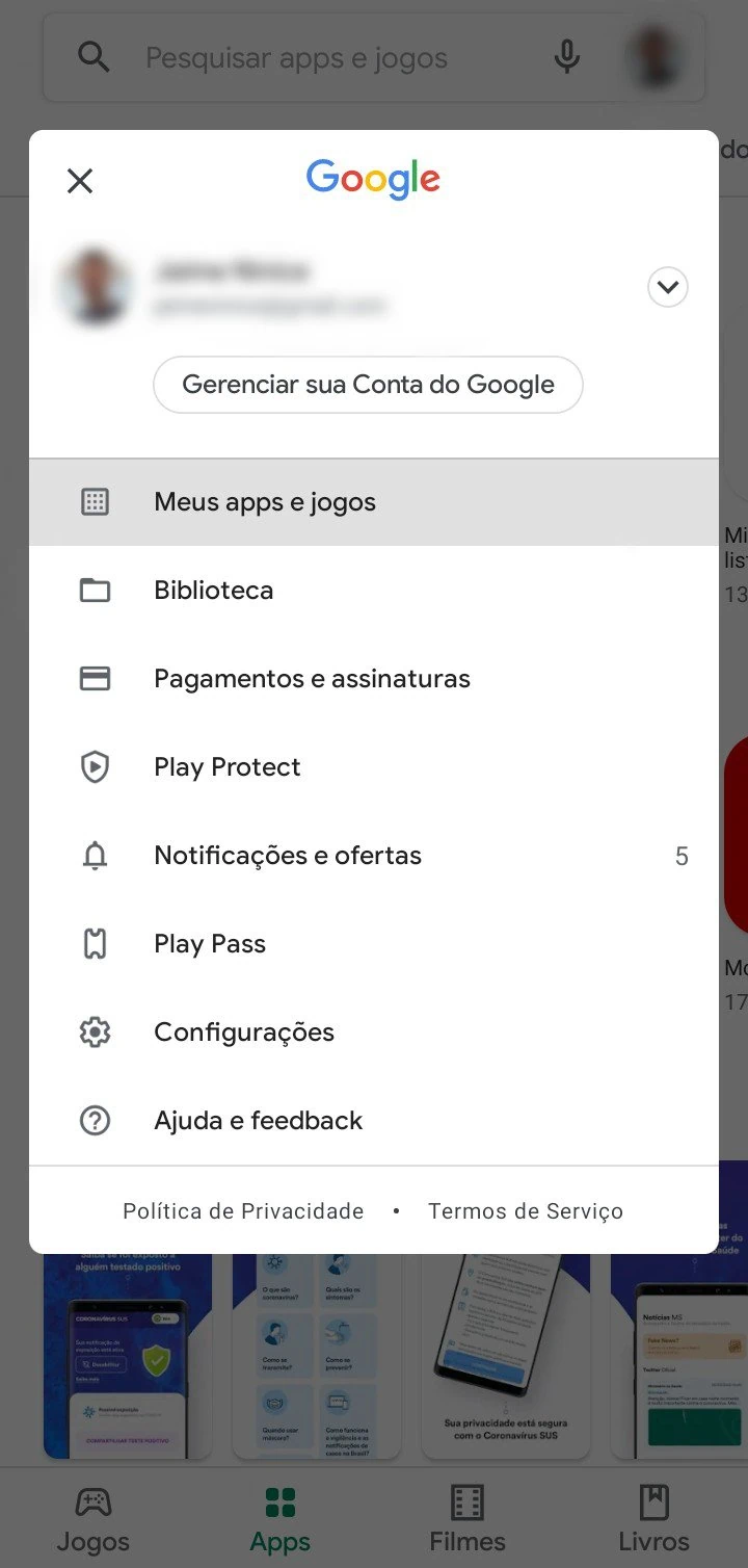 Como compartilhar arquivos e apps no android com nearby share Acesse os apps da sua biblioteca - compartilhar arquivos e apps no android